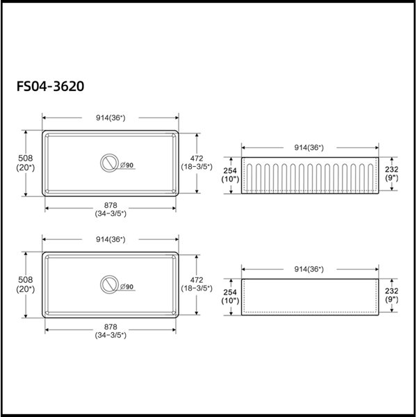 Dimensions du produit