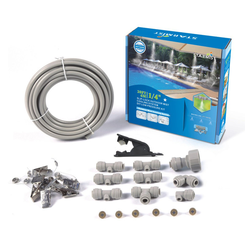 STARMIST Gray Plastic Hardware