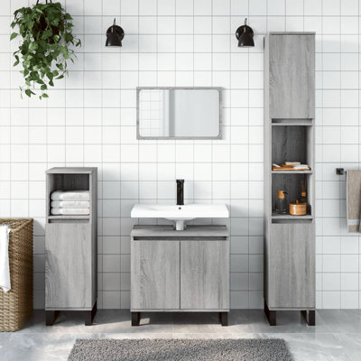 Aarlo Freestanding Bathroom Storage Furniture Set