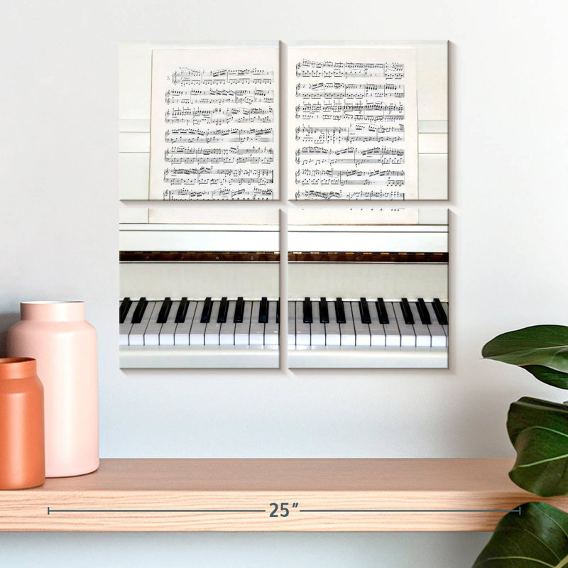 Abarca Piano Lesson, H 18 po x l 18 po