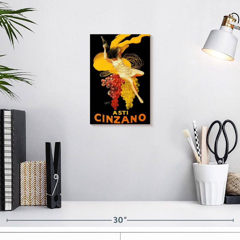Yarlin Asti Cinzano, 12" H x 8" W