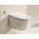 MEJE Wall Hung Smart Toilet Combo with Basic Intelligent Function, Auto Flush,Foot Kicking Flush, Heated Seat, Nightlight,  with Integrated Water Tank and In-Wall Carrier (No Need Additional Water Tank)