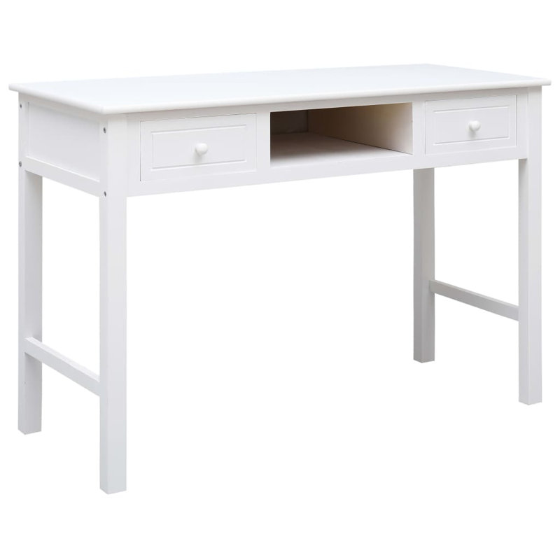 Alnwick Writing Desk, White