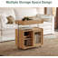 Table de bout en bois massif avec roulettes-1559028586-1559028580