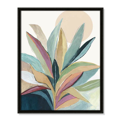 Sherbrooke Sunny Bright Leaves I by Asia Jensen Print