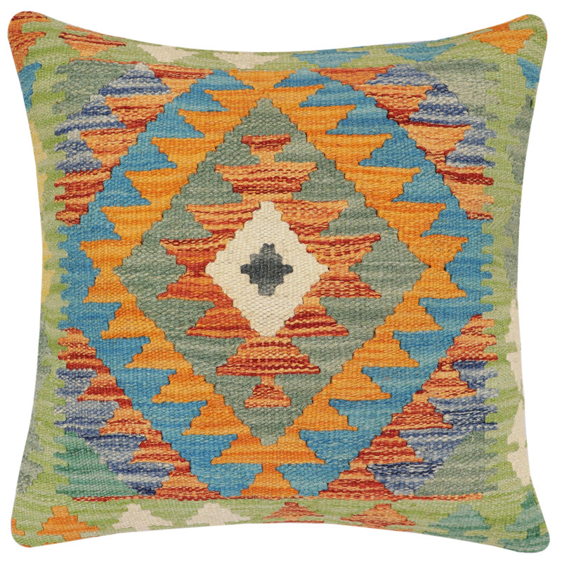 Housse et insert de coussin carré 100% laine