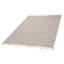 Tapis tissé à la machine Naar Guros, tapis ivoire / treillis-1798324667