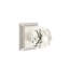Passage Diamond Crystal Knob with Wilshire Rose-2126818076