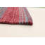 Kilim fabriqué à la main à motif géométrique en laine bleu marine/rouge/beige Tapis décoratif-1875872916