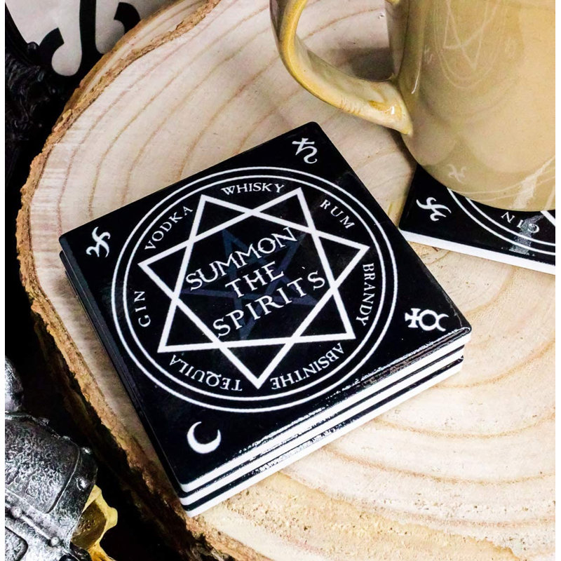 Square 4 Piece Coaster Set