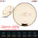 5 Core Wireless Charging Pad 15W Max Fast Wire Less Phone Charger Glass Top Slim USB C CDKW04 W