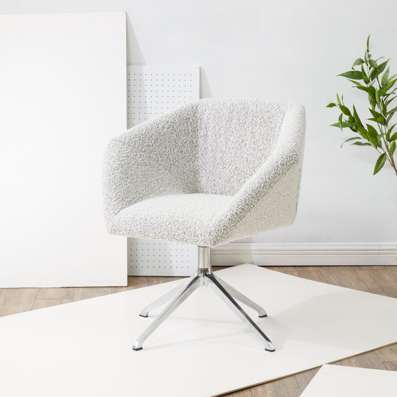 Chaise de travail Ashlan, Gris clair