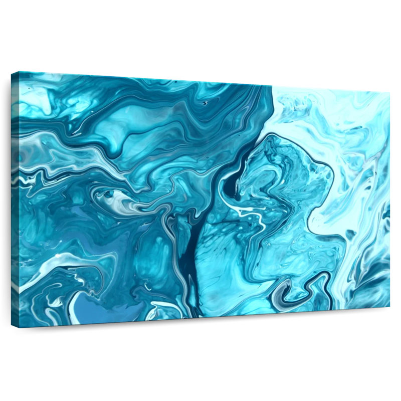 Avery Marble Waves Abstract, 32'' H x 48'' W