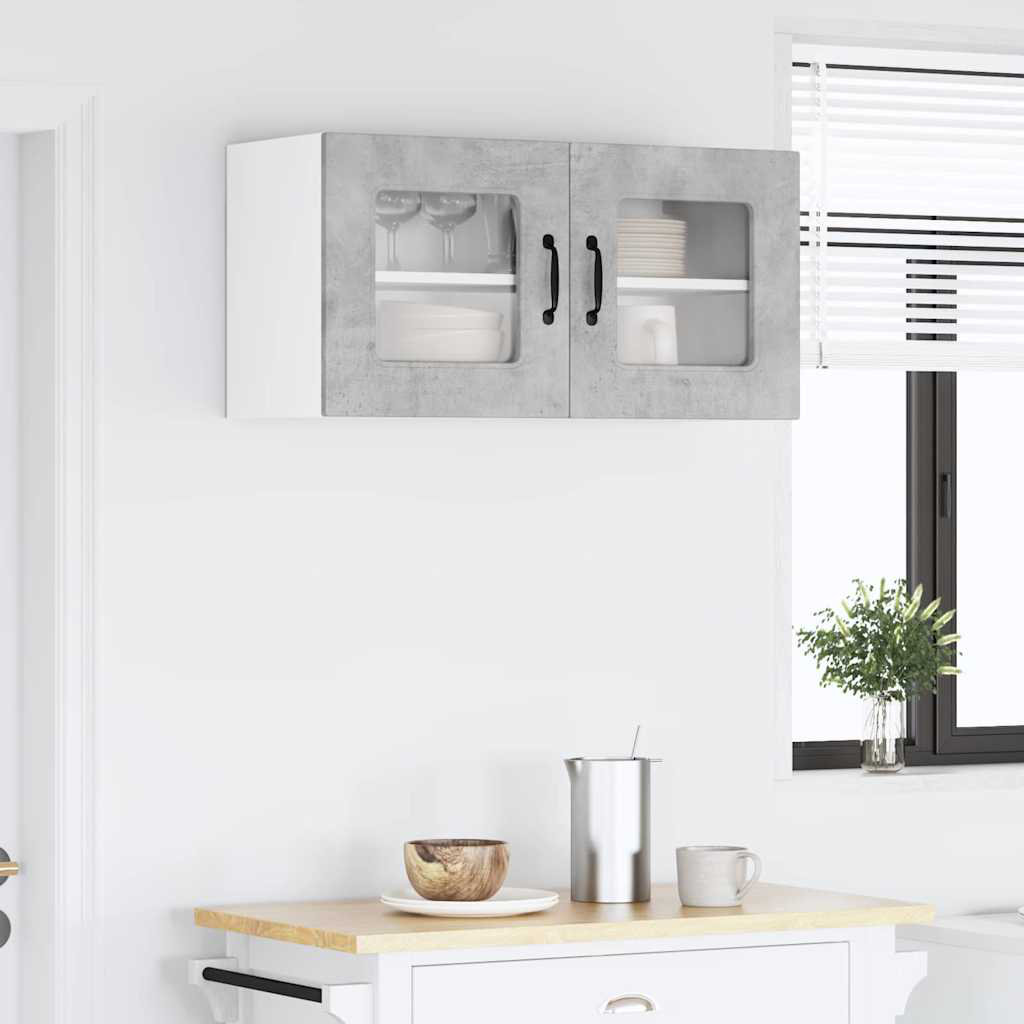 Vidaxl Kitchen Wall Cabinet Brown Oak 80 X 31 X 40 Cm Engineered Wood
