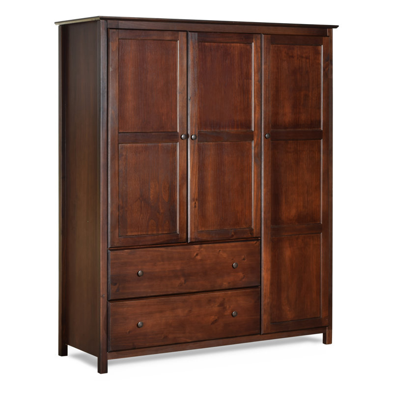 Armoire garde-robe Shaker, Cerisier