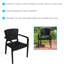 Fauteuil de patio empilable Beam-2086481648