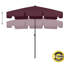 Mathias 200 cm W X 125 cm D Rectangular Beach Parasol with Manual Lift-885308860