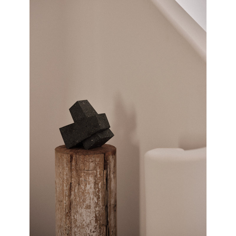 Converge Bookend Lava Stone