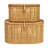 Ensemble de 2 bacs de rangement en rotin Edelie-2002975859