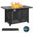 Modelle 25.5'' H x 43'' W Steel Propane Outdoor Fire Pit Table