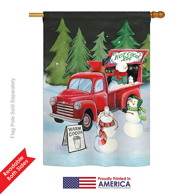 Drapeau de jardin Baghdasar Snowmen