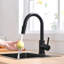 Sink Faucet, Brushed Nickel Kitchen Faucets With Pull Down Sprayer, Bathroom Sink Faucets Mini Bar Prep Faucet-125225580