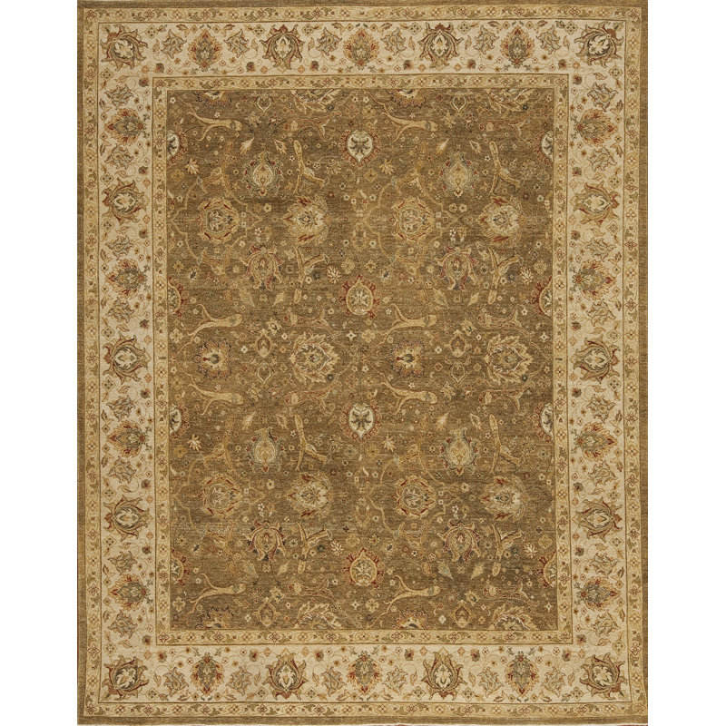 International Reserve Hand Knotted Wool Area Rug, Rectangle 9' x 11'