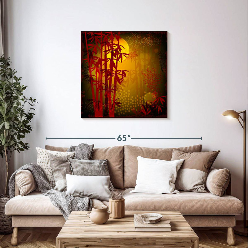 Alvord Red Bamboo Illustration