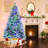 6' Lighted Christmas Tree