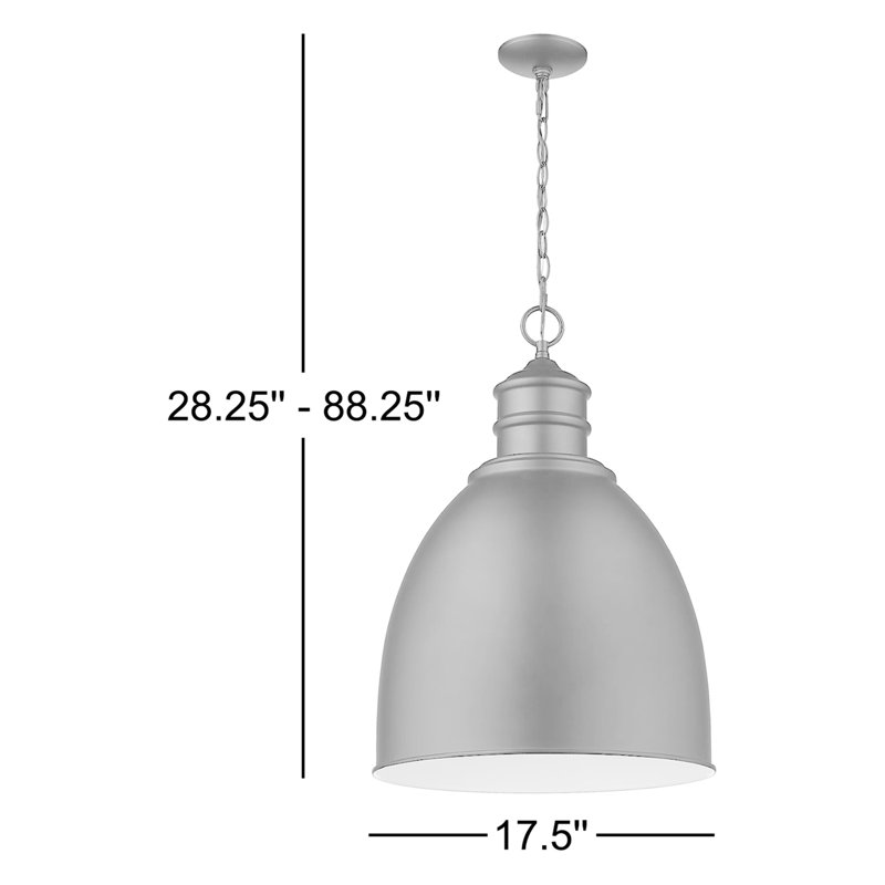 Coster 1 - Light Single Pendant, White