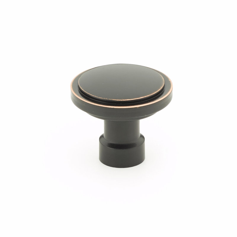 Emtek Haydon Cabinet Knob, Oil Rubbed Bronze, 1.75" Knob Diameter
