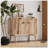 Stylish Mango Wood 2-Drawer 2-Door Cabinet With Natural Finish And Smart Storage Solutions