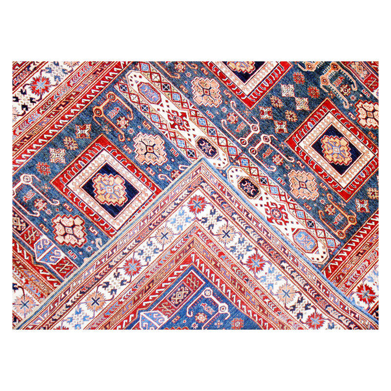 Hand-Knotted High-Quality Area Rug, Rectangle 8'3" x 9'6"