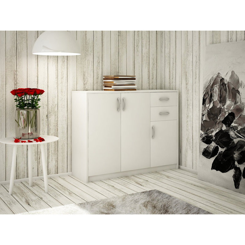 110cm Sideboard, White