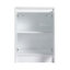 24" Freestanding Bathroom Storage Cabinet, 2-Soft Close Doors, Glossy White,(KD-Packing)