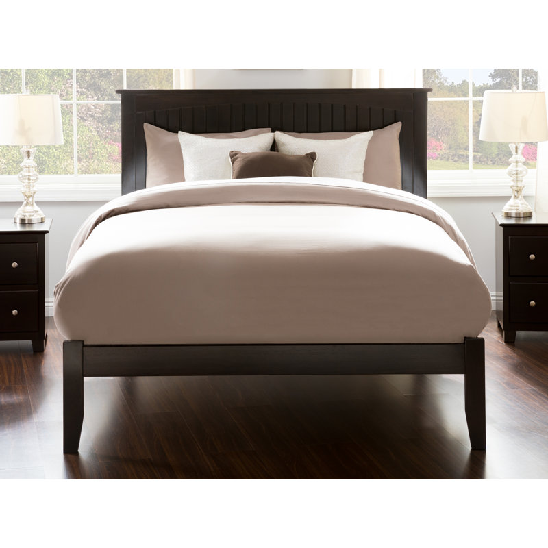  Lit plateforme Odalis, Simple, Espresso