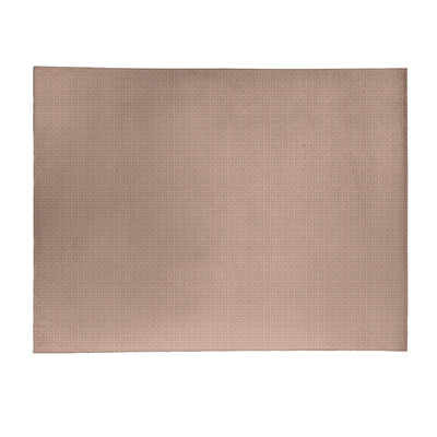 Tapis de zone brune napperon