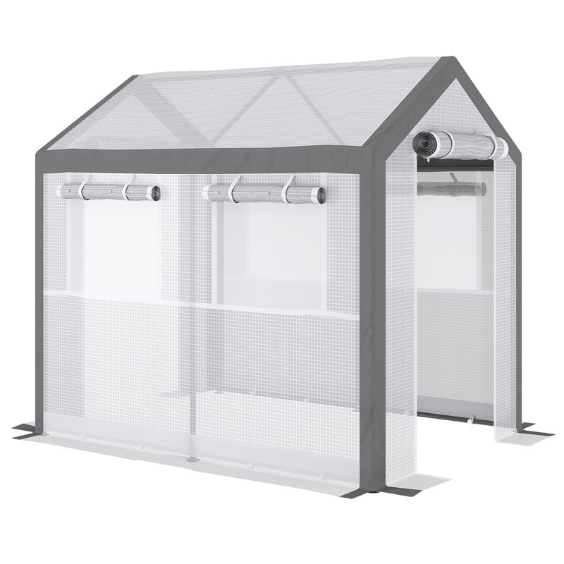 8' W x 6' D Greenhouse