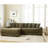Oversized Two-Piece Couches Sofa-957436184