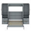 Lit escamotable Murphy avec placard, tiroirs et tablettes-737067305-737067304