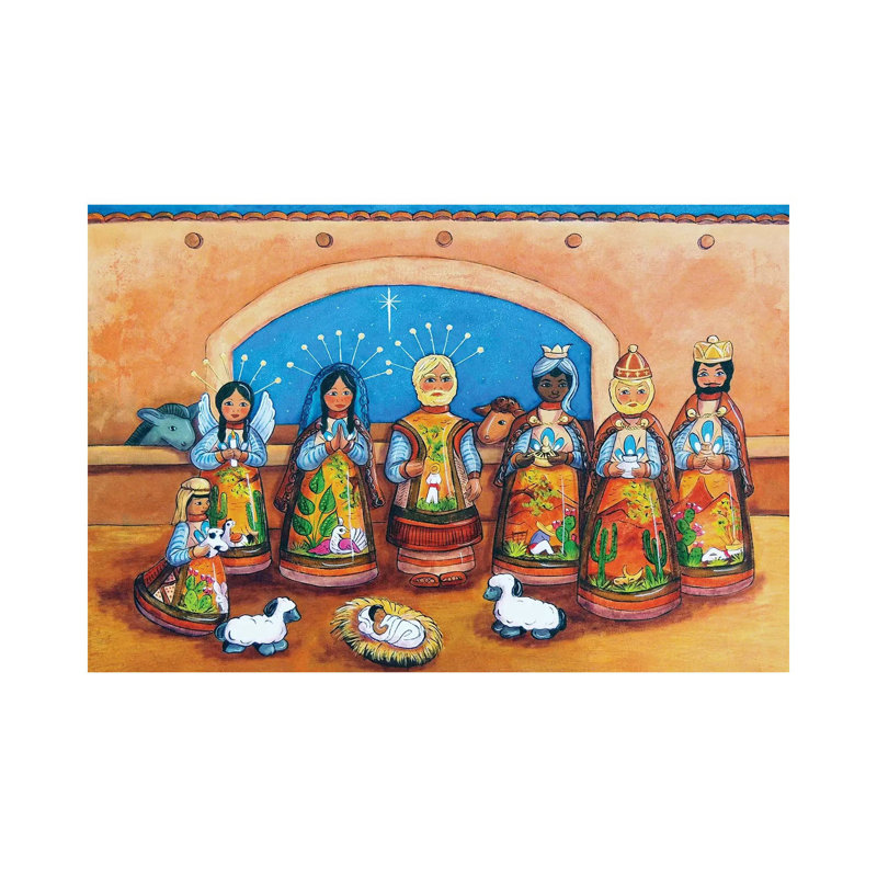 Reproduction d’art par bonbon Mayer-reproduction, Pas de tapis, H 18 po x l 26 po x P 1,5 po, Toile tendue