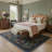 Aarna Alderwood Rustic Machine Washable Blue / Black / Green Indoor Area Rug with Non-Slip Backing-2092259244