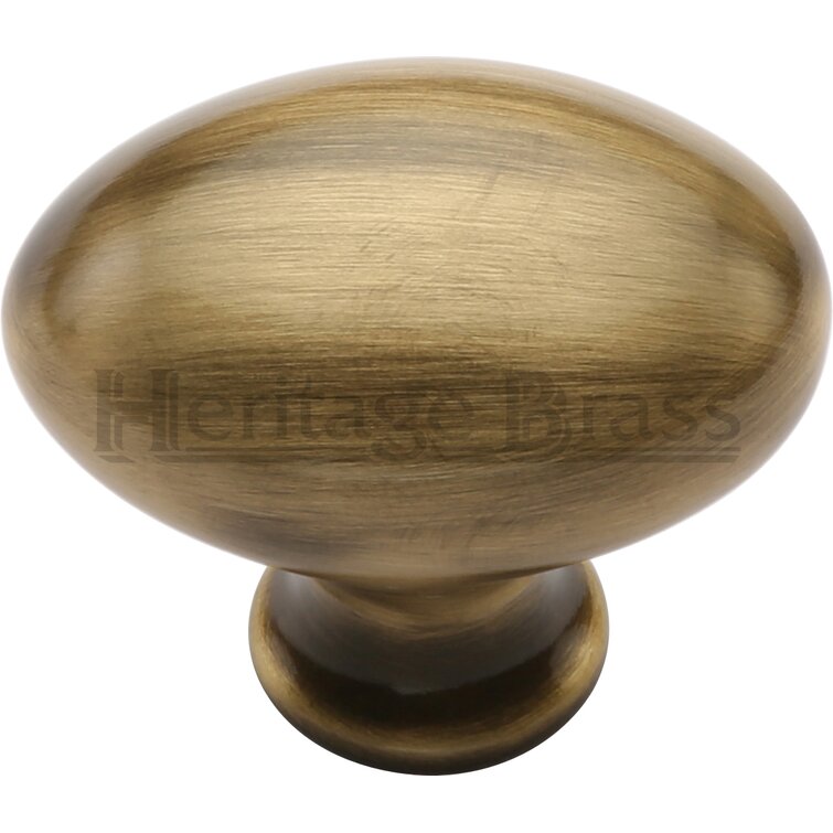 Heritage Brass Oval Knob & Reviews | Wayfair.co.uk