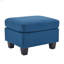 OTTOMAN bleu marine SPRINGFIeld