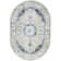 Juliea Distressed Medallion Oriental Power Loom Performance Rug