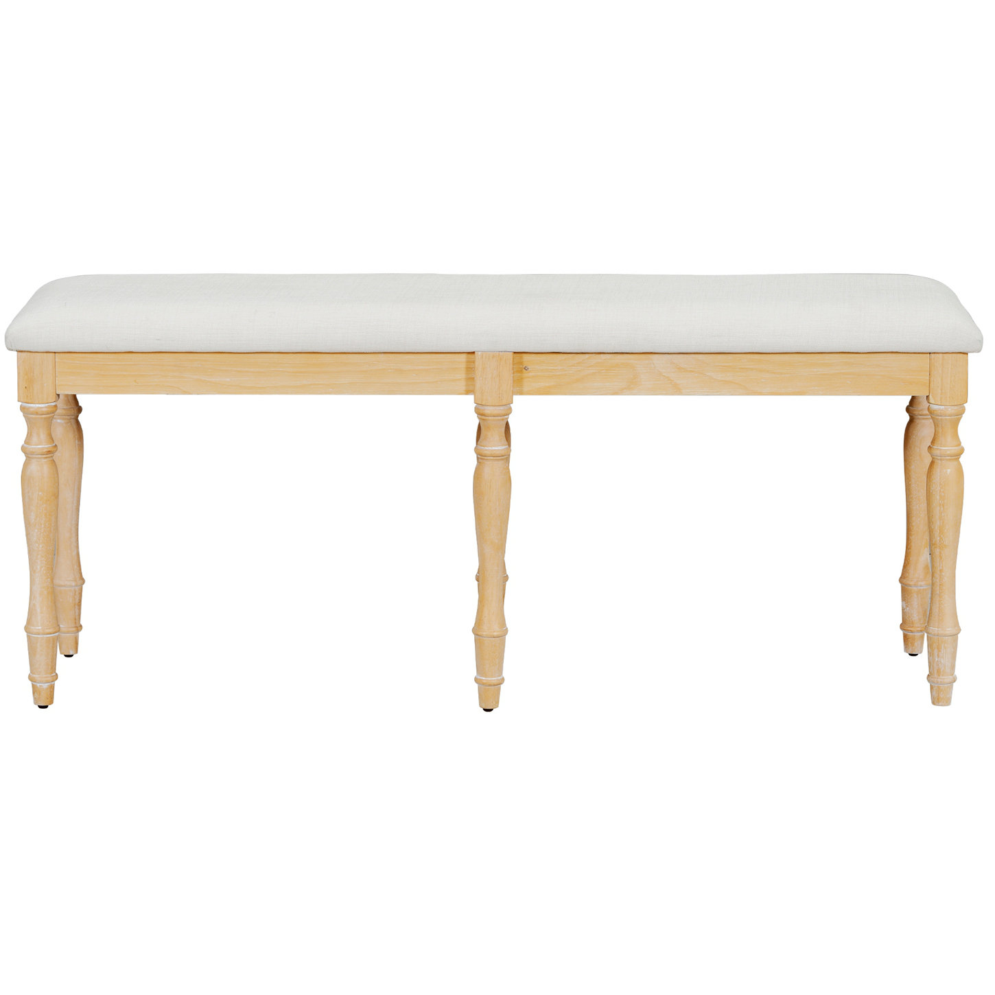 Ophelia & Co. Vintage Traditional Upholstered Dining Bench | Wayfair