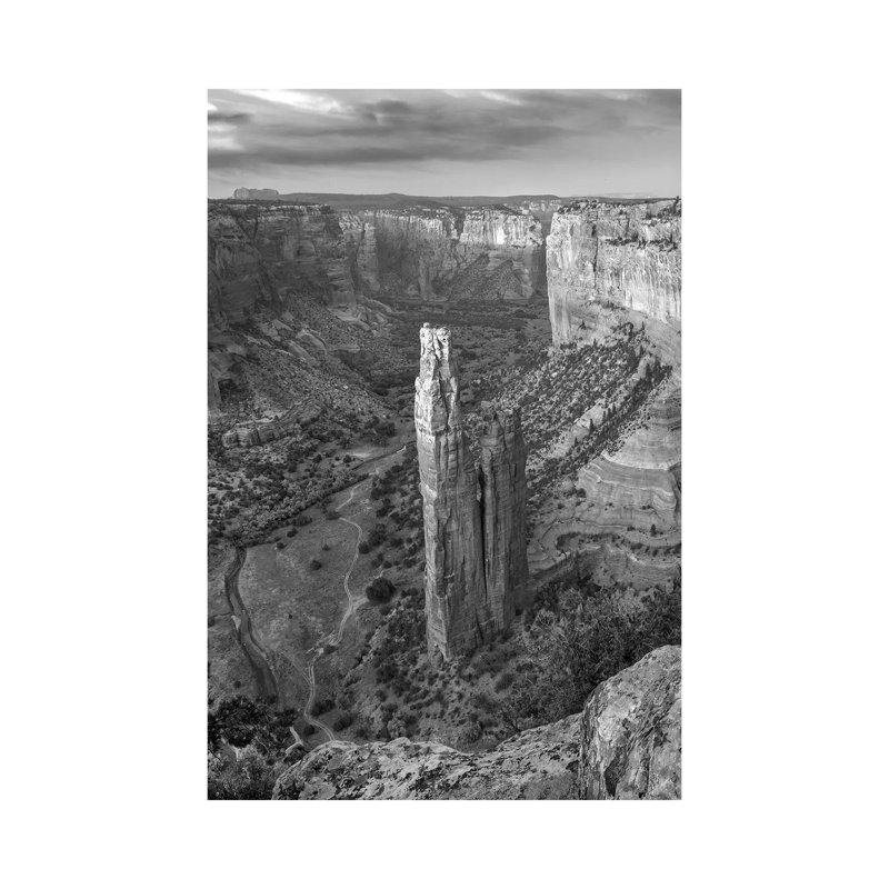 Spider Rock, Canyon De Chelley, Arizona by Tim Fitzharris - Gallery-Wrapped Canvas Giclée on Canvas, 20.32 cm H x 30.48 cm W