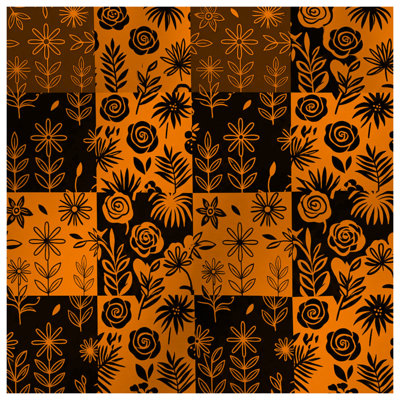 Floral Botanical Pattern Comforter