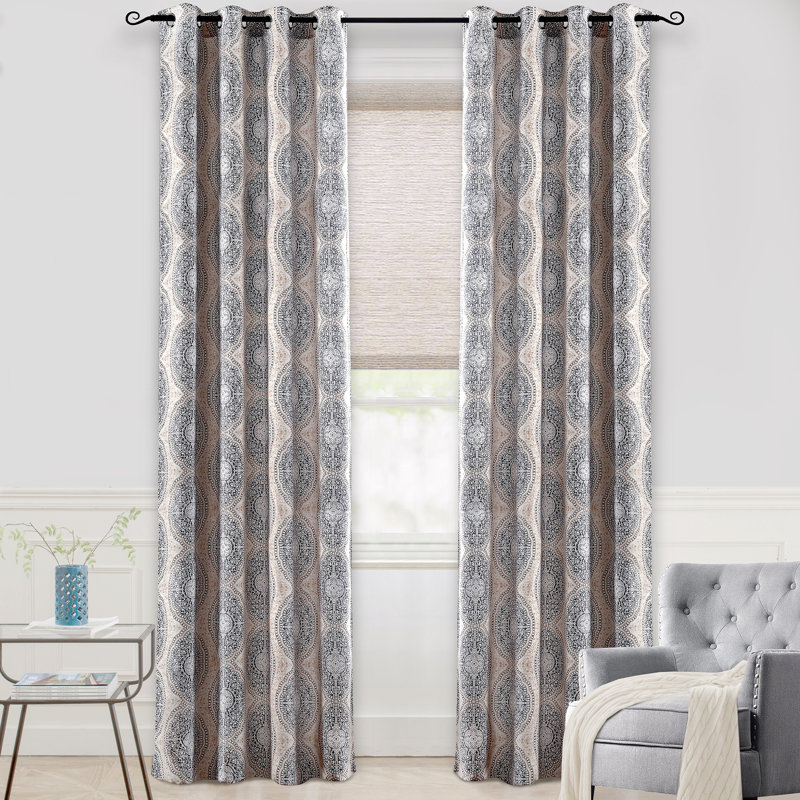 Crabtree Room Darkening Curtains / Drapes Pair