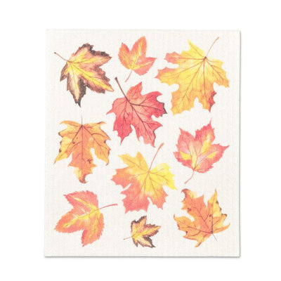 Torchon d'automne à feuilles d'érable